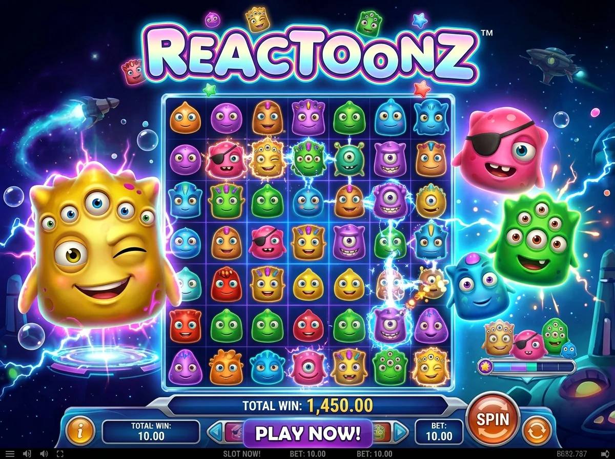 Reactoonz Megaways